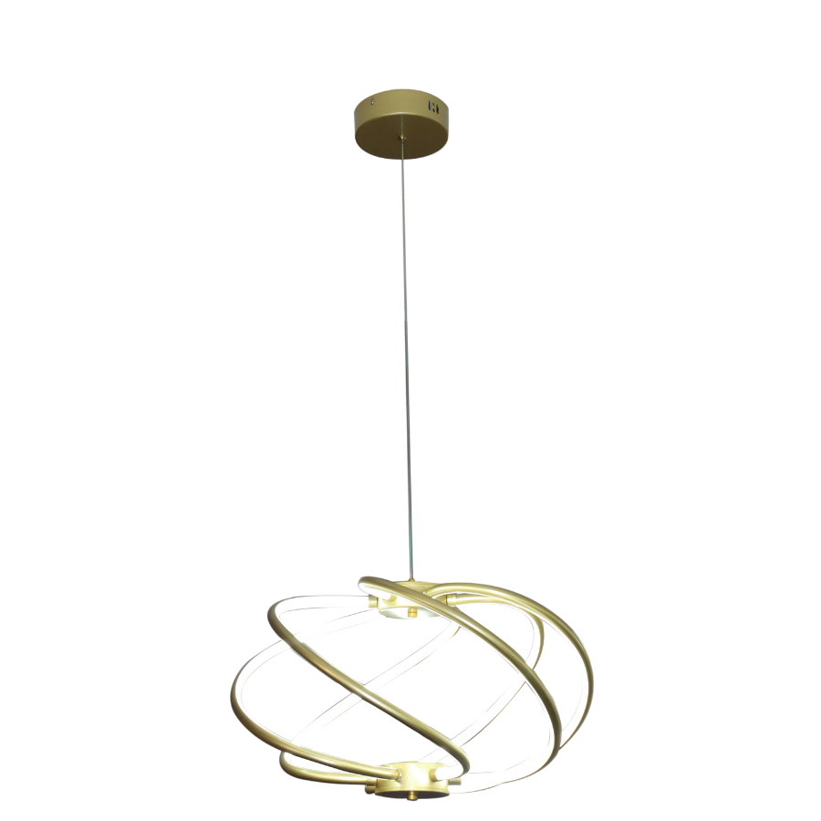Lampa Kandor złota LED